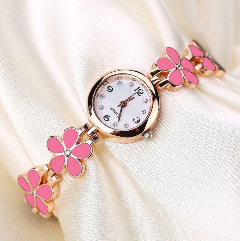 Analog Watch - For Women Flower Pink
