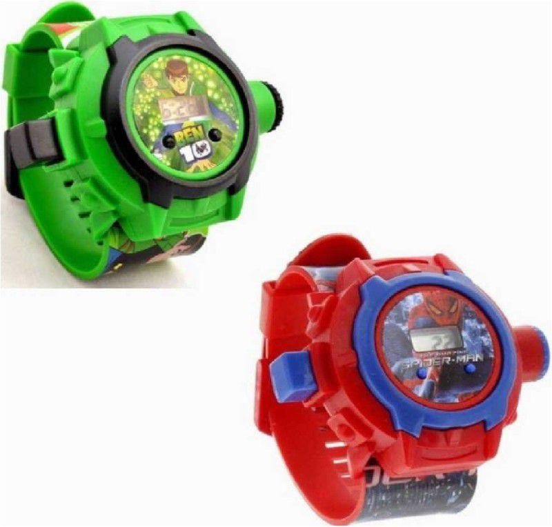 Digital Watch - For Boys & Girls Beautiful Queen And Butterfly Senior Kids And Women Combo Watches Bracelet Analog Watch - For Girls