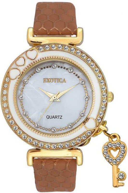 Special collection for Women Analog Watch - For Women EFL-500-Gold-Brown