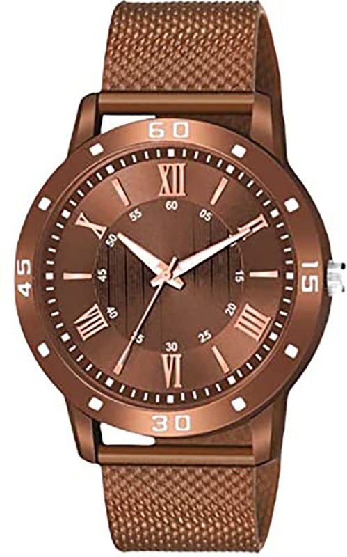 Premium Look Exclusive Luxury Brand Casual Ultra-Thin Business Top Model Analog Watch - For Men Latest Model NEW GENERATION Fancy Plastic Strap Heavy Quality Material