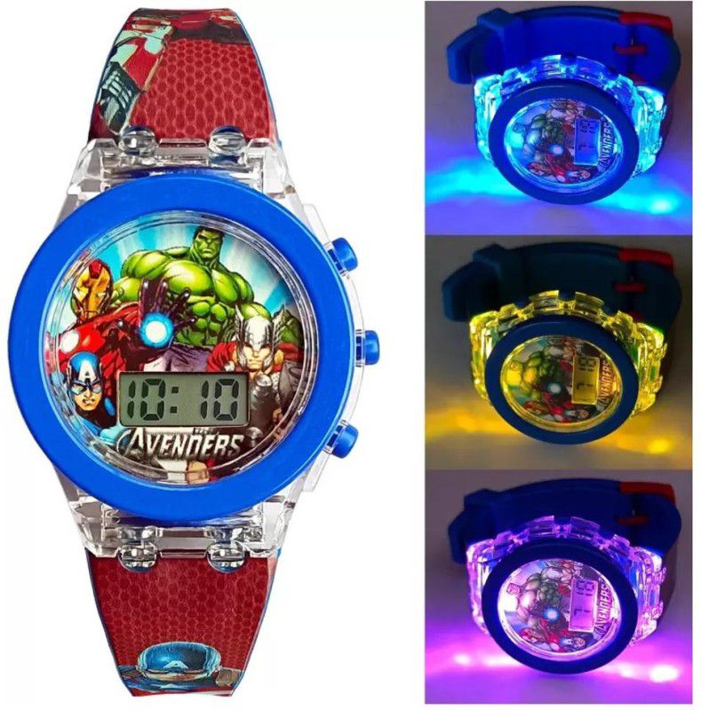 Digital Watch - For Boys Avenger LED Glowing
