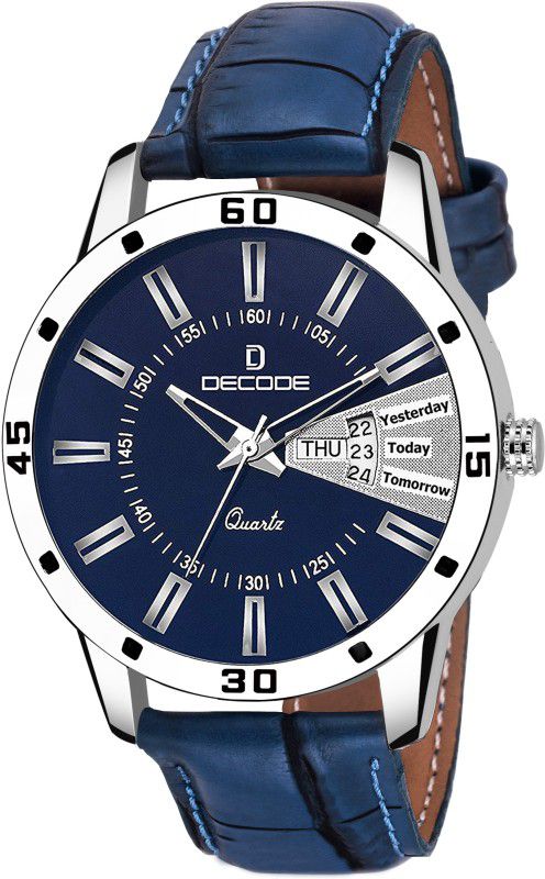 Day & Date Analog Watch - For Men DC040 Blue day and Date Matrix Collection