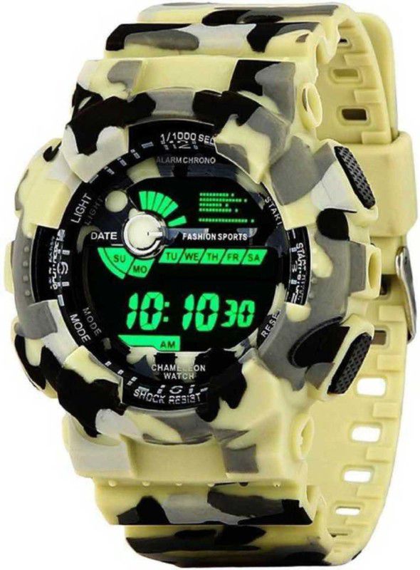 EXC-0091A Spots watch with light,Alarm,or stoch watch..etc Digital Watch - For Boys EXC-0091