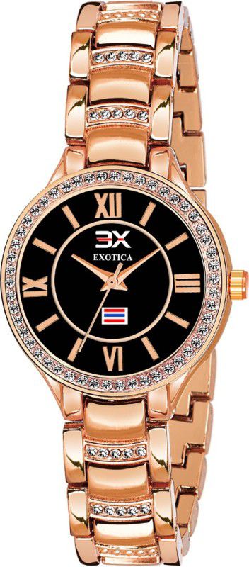 Analog Watch - For Girls EX-W-09-Rose Gold