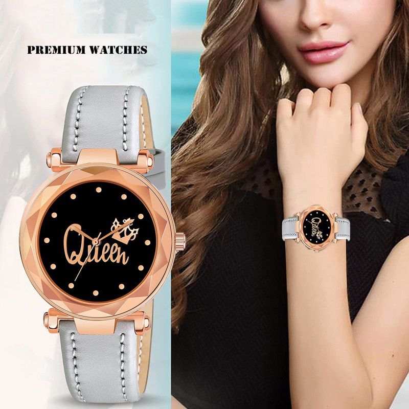 Classy Look Premium Quality Casual Party Wedding Lather Belt Analog Watch Analog Watch - For Women