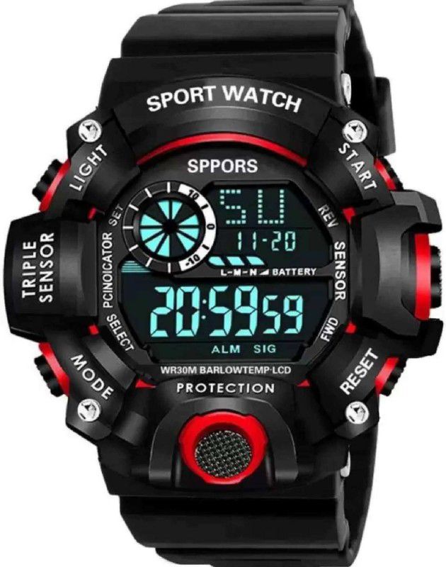 G-CSOK Red Digital Watch - For Men