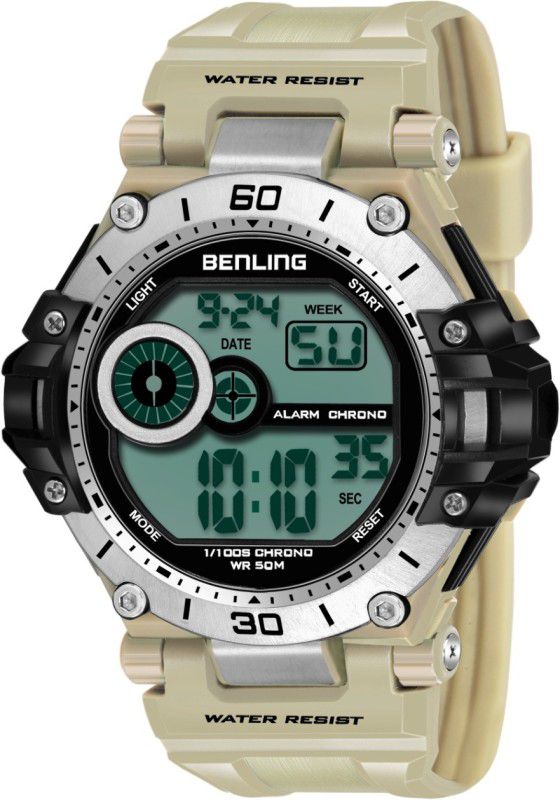 Stopwatch Calendar Alarm | Sports Formal Casual Wear Digital Watch - For Men Multifunctional Digital Watch