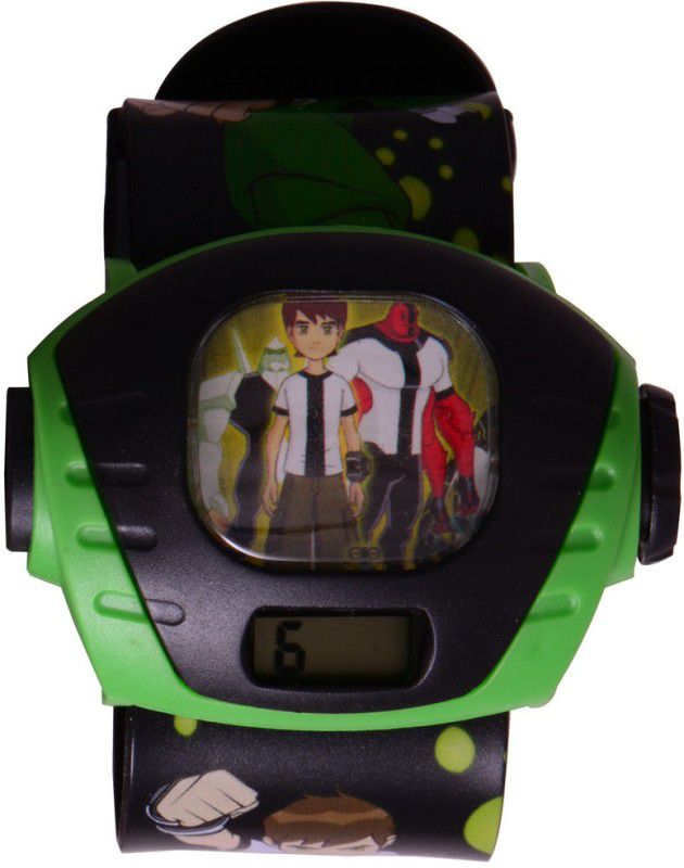 Digital Watch - For Boys Ben10_Single_Photo Projector for Kids