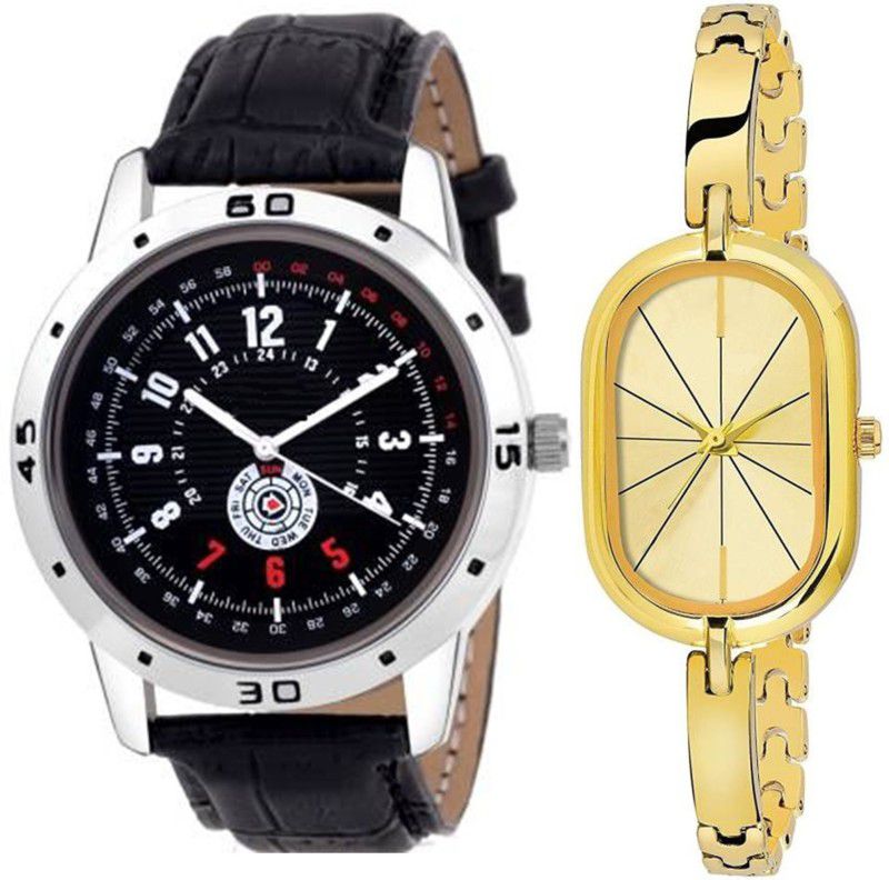 Analog Watch - For Men & Women Combo pack Two Stylish Designer Multicolour Dial Bracelet Watch For Boys & Girls PPC-051