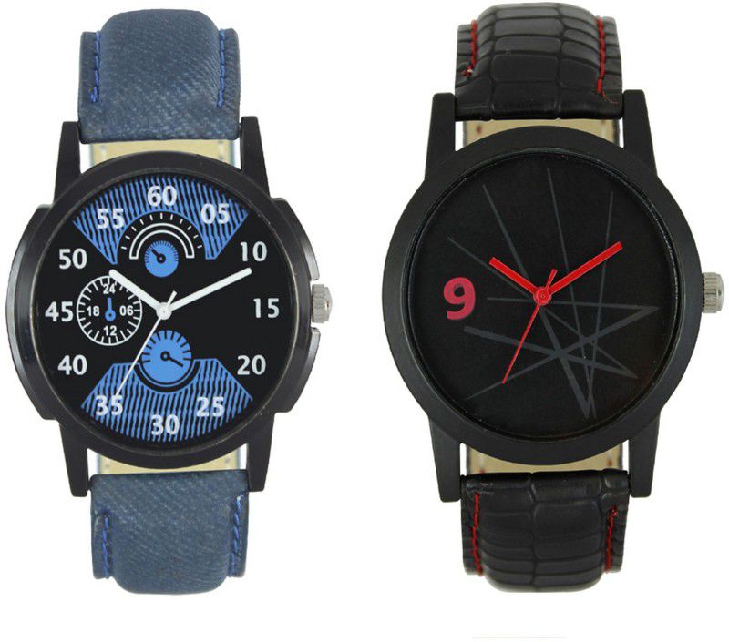 Stylish Pattern Corporate Imperial Analog Watch - For Men Men Watch Combo With Lorem Collection Fast Selling 014