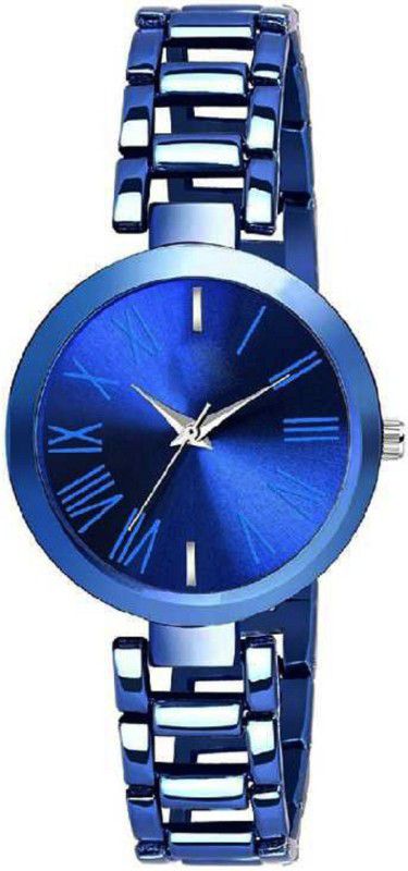 Analog Watch - For Women 911-BLUE1Dial & Stainless Steel Stylish Girls Watch Analog Watch - For Steel Chain Analog Watch