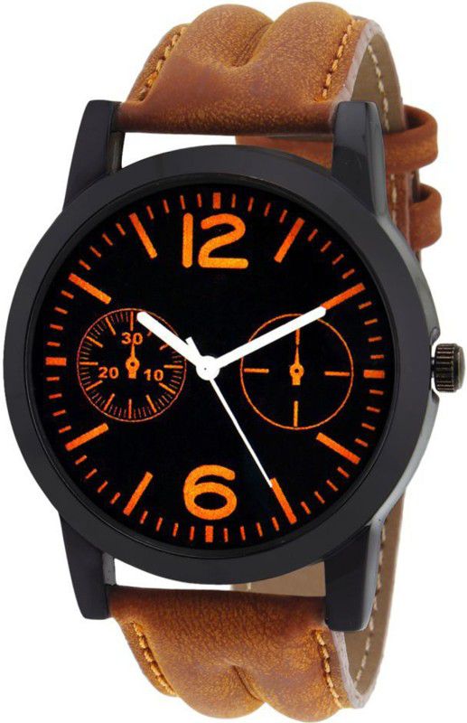 Analog Watch - For Men 456 New Exclusive and Attractive Stylish Dial and Genunine leather Strap Watch
