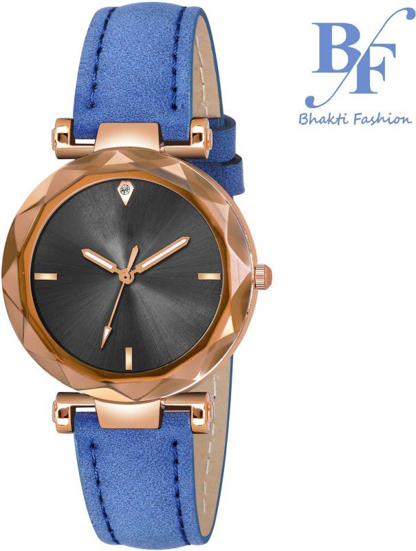 Analog Watch - For Women Black Dial Leather Strap Analogue Watch