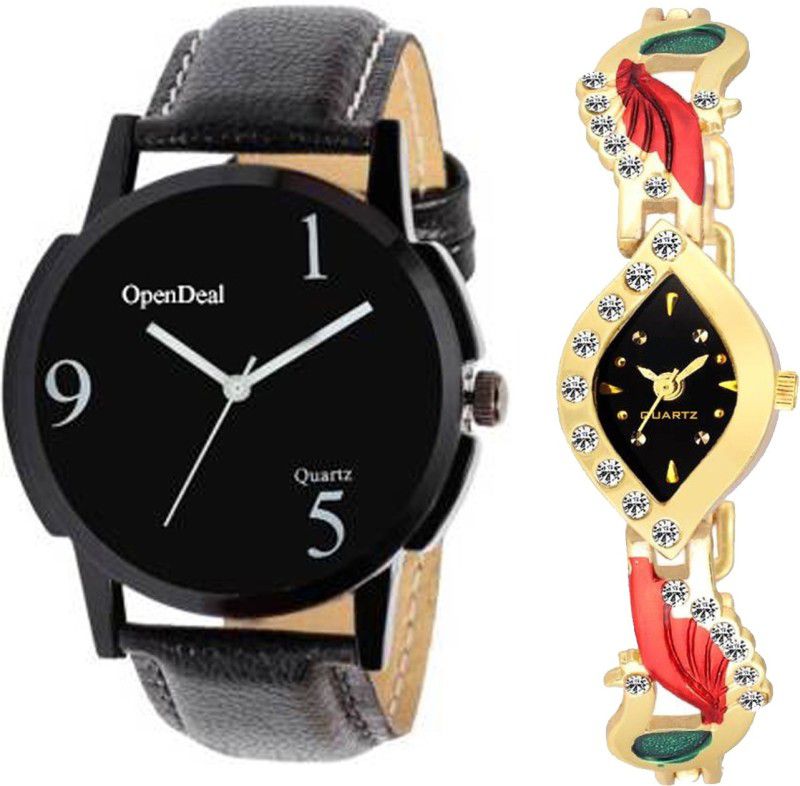 Analog Watch - For Men & Women OD-C2-066 New Arrival Stylish Combo Couple Watch For Boys & Girls
