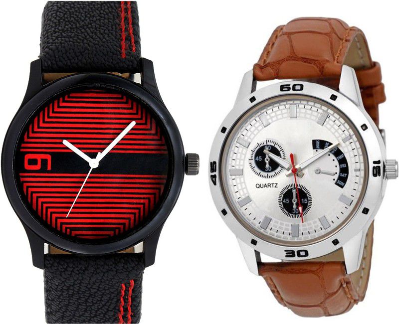 Analog Watch - For Men & Women Different Style latest Combo Watch For Men & Women and Boys & Girls TW-C4-01-Red