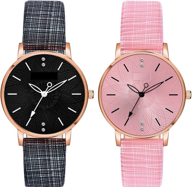 Analog Watch - For Couple New Latest designer Combo For True Lover's Pair
