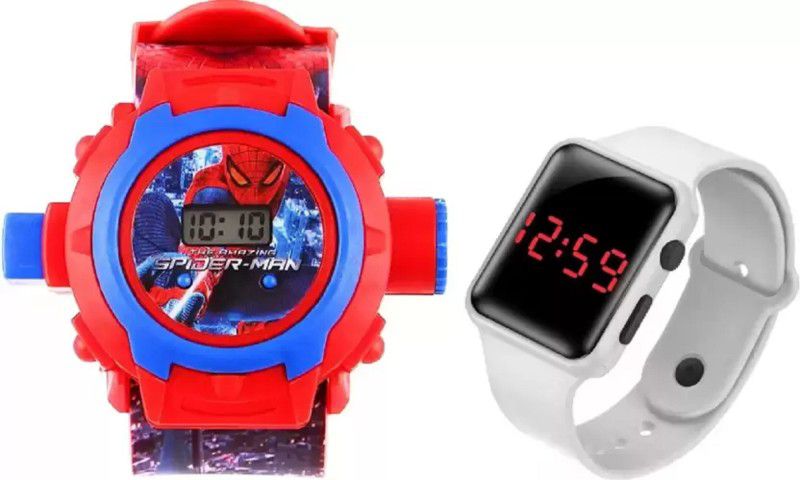KIDS SPORTS Digital Watch - For Boys & Girls Digital Watch - For Boys & Girls S 12 G-Spider-Smart