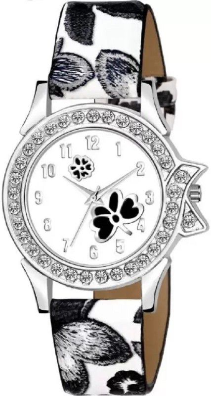 Analog Watch - For Girls New Top Selling Product Stylish Black Leather Analog Watch