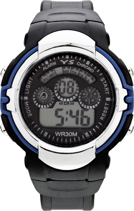 New Fashion Series Digital Watch - For Boys Black color Digital Watches for boys and Girls Multifunction Silicone strap