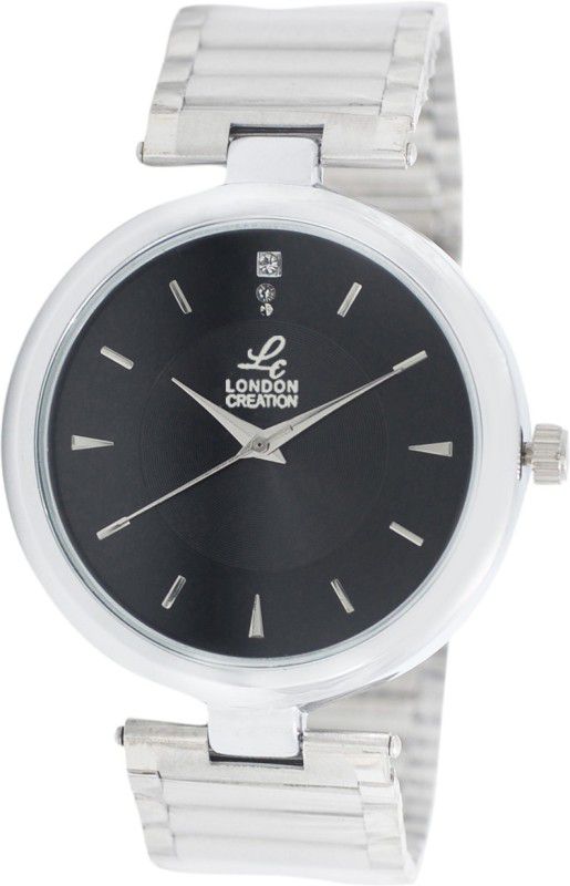 Silver Chain Watch For MEN Analog Watch - For Men London Creation Silver Chain Strap Watch - LC10024G3