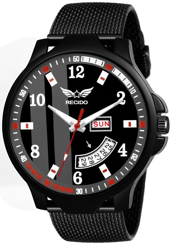 SH2902 Day And Date Analog Watch - For Men