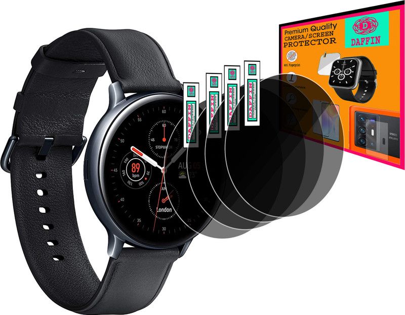 daffin Screen Guard for SAMSUNG Galaxy Watch Active 2 (44 mm)  (Pack of 4)