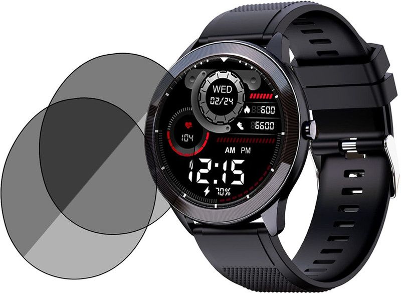XAZE Screen Guard for Maxima Max pro x4 smart watch screen guard  (Pack of 2)