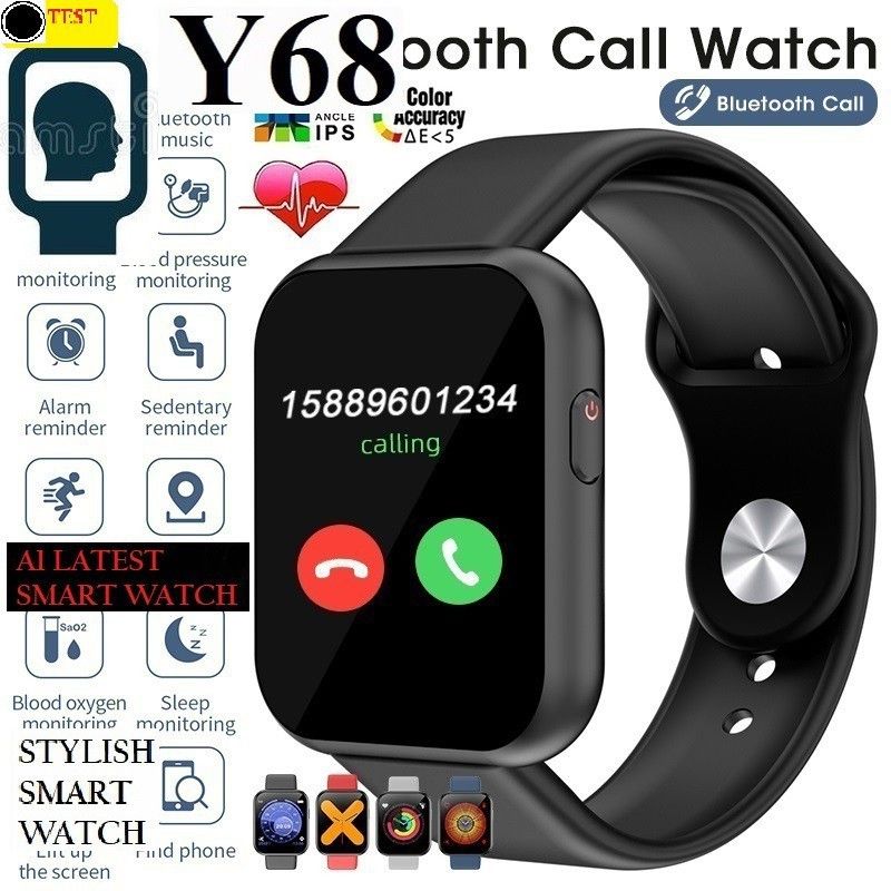 DEROWN S1577_A1 ULTRA FITNESS TRACKER SLEEP MONITOR SMART WATCH BLACK(PACK OF 1) Smartwatch  (Black Strap, Free)