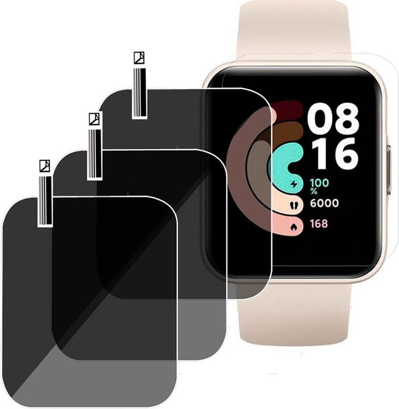 XAZE Screen Guard for redme watch 2 lite smart watch screen guard  (Pack of 3)