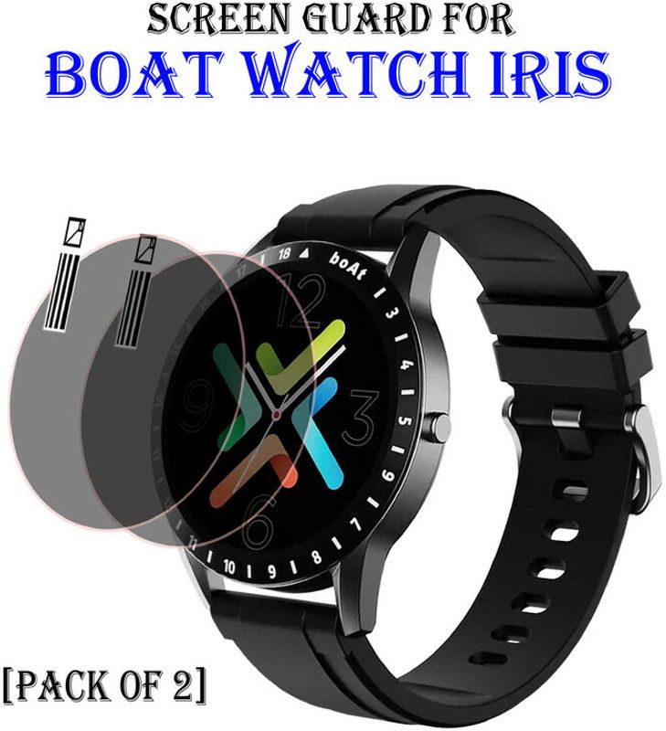 YCHROZE Impossible Screen Guard for Boat Watch Iris  (Pack of 2)