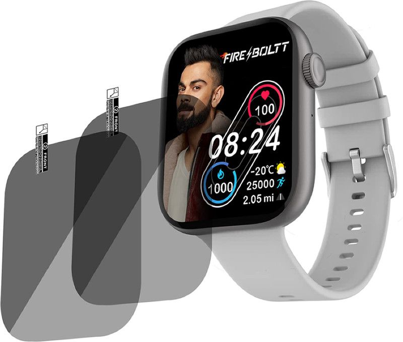 TXGO Screen Guard for Fire-Boltt Ring 3 Smartwatch  (Pack of 2)
