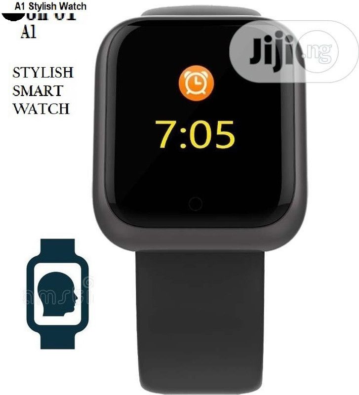 ACTARIAT -MA_NOV-Y68_179 Smartwatch  (Black Strap, Free)
