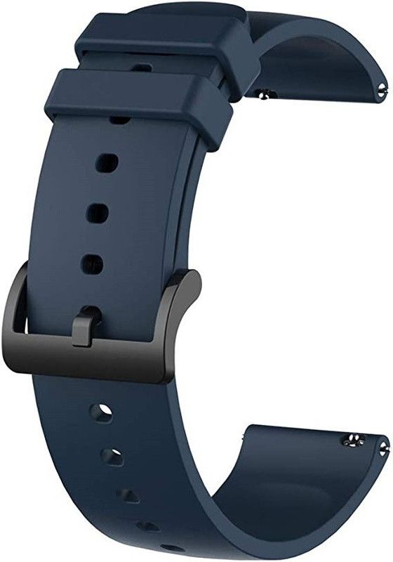 ankSONline Soft Silicone Smart Watch Strap for Boat Xtend, Boat Xtend Pro, Boat Flash Smart Watch Strap  (Blue)