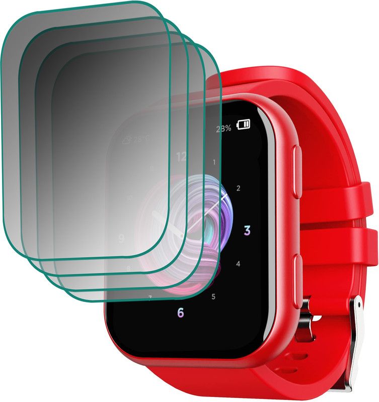 hirdesh Screen Guard for BOAT WATCH BLAZE SMARTWATCH  (Pack of 4)