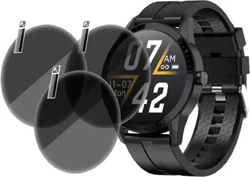 TZWE Screen Guard for Fire bolt talk SMART WATCH SCREEN GUARD  (Pack of 3)