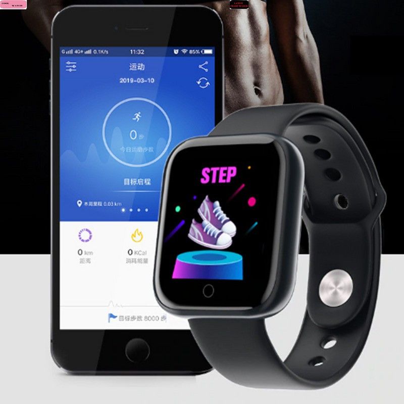 Stybits A2614_A1 PLUS HEART RATE ACTIVITY TRACKER SMART WATCH BLACK(PACK OF 1) Smartwatch  (Black Strap, Free)