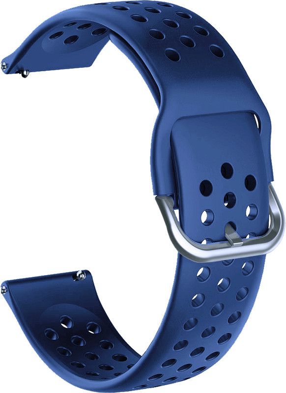 ACM Watch Strap Dot Belt for Noise Noisefit Endure Smartwatch Band Dark Blue Smart Watch Strap  (Blue)