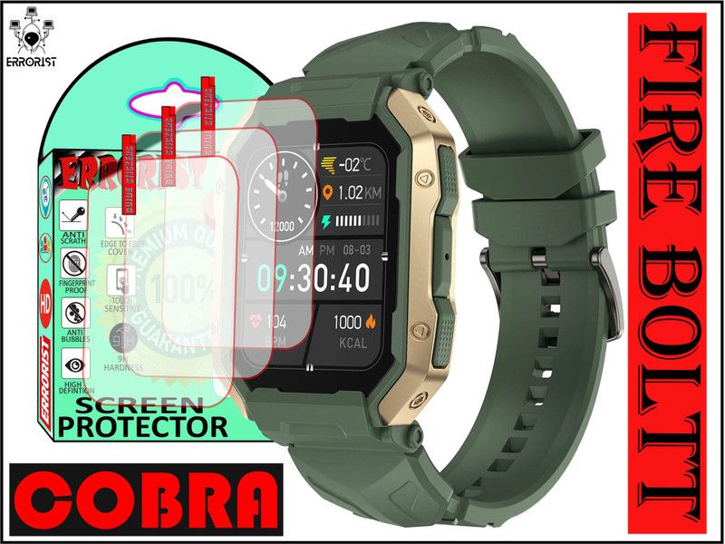 ERRORIST Screen Guard for FIRE BOLTT COBRA  (Pack of 3)