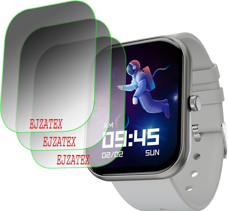 ejzatex Screen Guard for FIRE BOLTT DAZZLE PLUS SMARTWATCH  (Pack of 3)