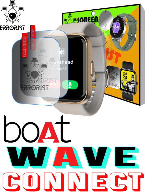 ERRORIST Screen Guard for BOAT WAVE CONNECT  (Pack of 2)