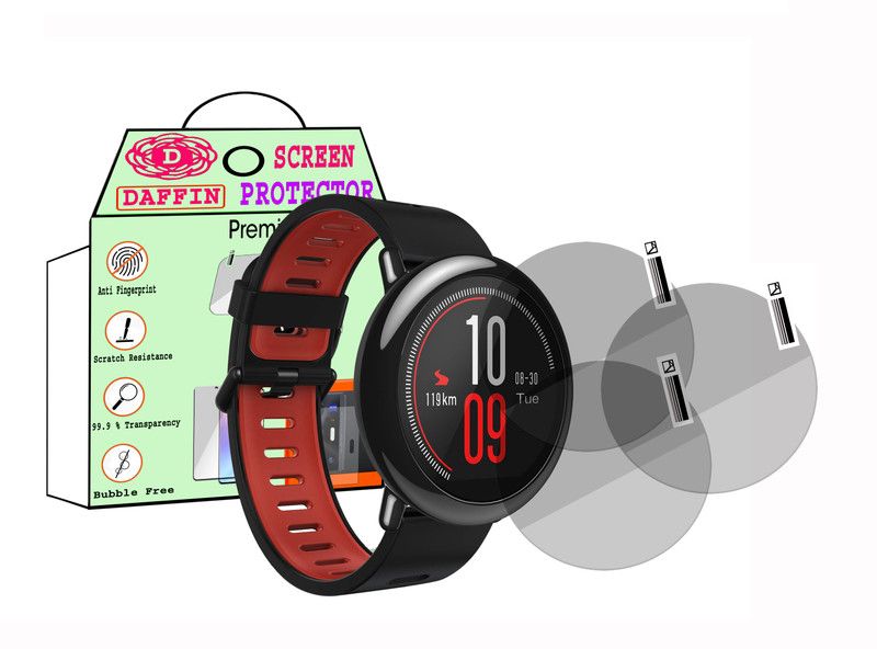 daffin Screen Guard for Huami Amazfit Pace Smartwatch  (Pack of 3)