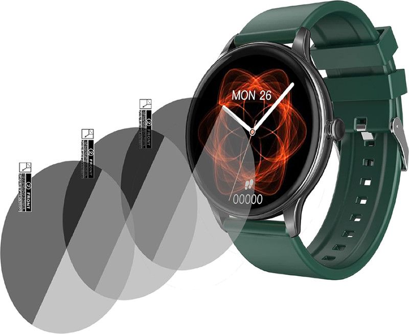 TXGO Screen Guard for Fire-Boltt Terra AMOLED Smartwatch  (Pack of 3)