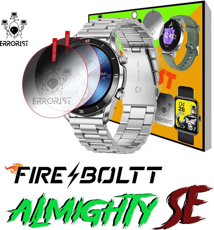 ERRORIST Screen Guard for FIRE BOLTT ALMIGHTY SE  (Pack of 2)