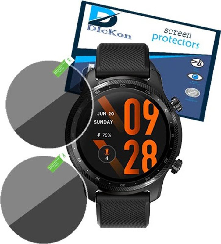 DDICKON Screen Guard for TicWatch Pro 3 Ultra  (Pack of 2)