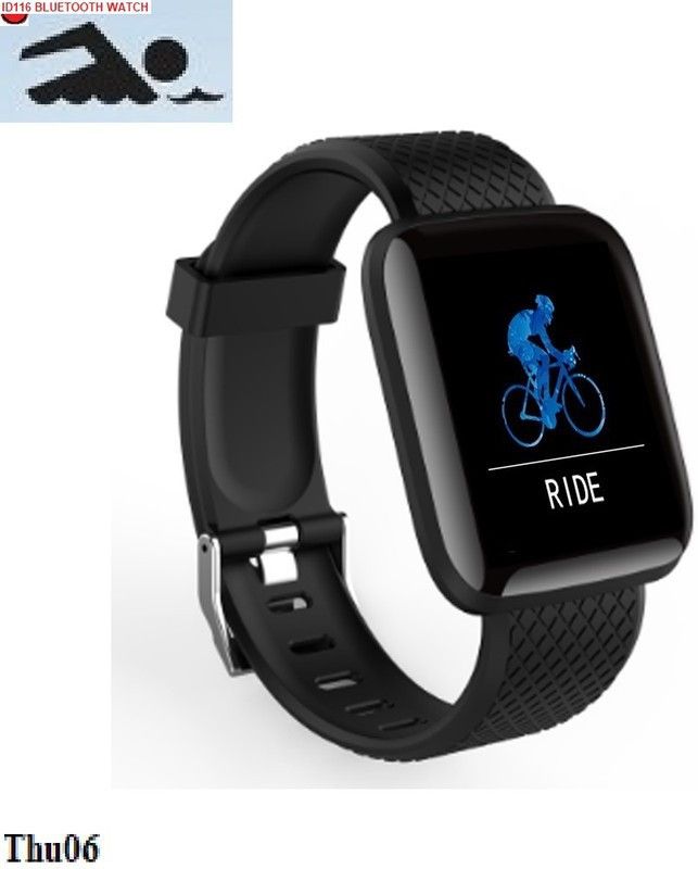 YORBAX S285 ID116_MAX ACTIVITY TRAKCER MULTI SPORTS SMART WATCH BLACK(PACK OF 1) Smartwatch  (Black Strap, Free)