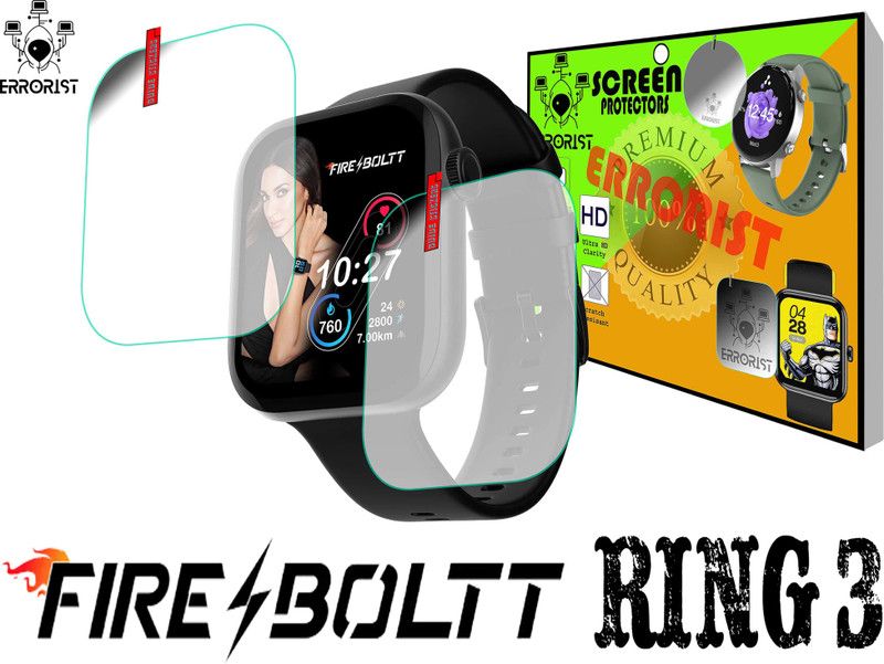 ERRORIST Screen Guard for FIRE BOLTT RING 3  (Pack of 2)