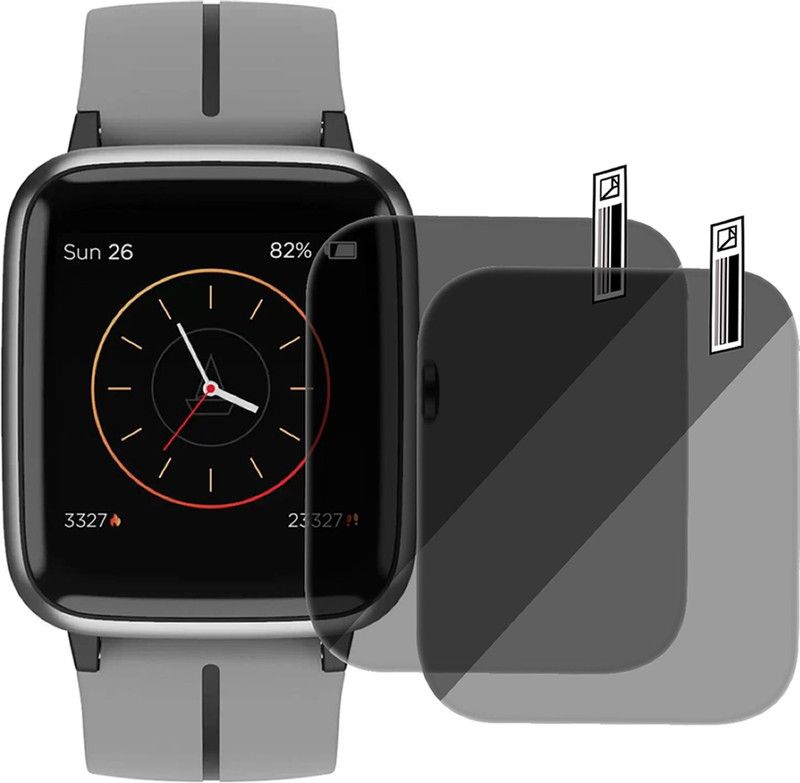 xzote Screen Guard for boAt Xplorer O2 Smartwatch screen guard  (Pack of 2)
