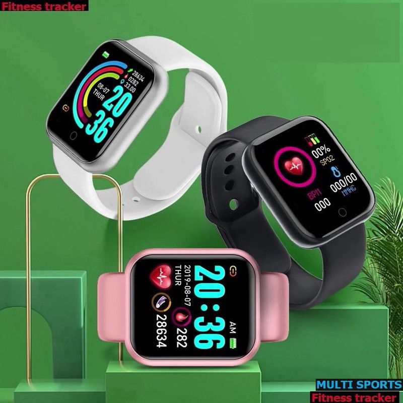 Jocoto S756 (D20) ADVANCE MULT FACES STEP COUNT SMART WATCH BLACK(PACK OF 1) Smartwatch  (Black Strap, free)