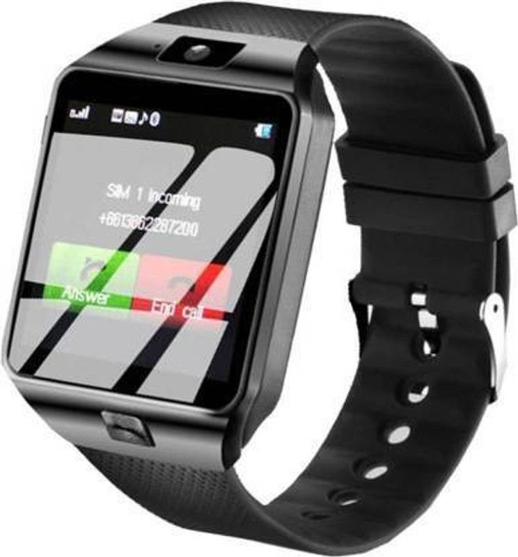 NKL Camera Led Display Smart Watch  (Black Strap, Size : FREE)