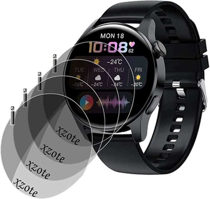 xzote Screen Guard for Huawei Watch Buds Smartwatch  (Pack of 4)